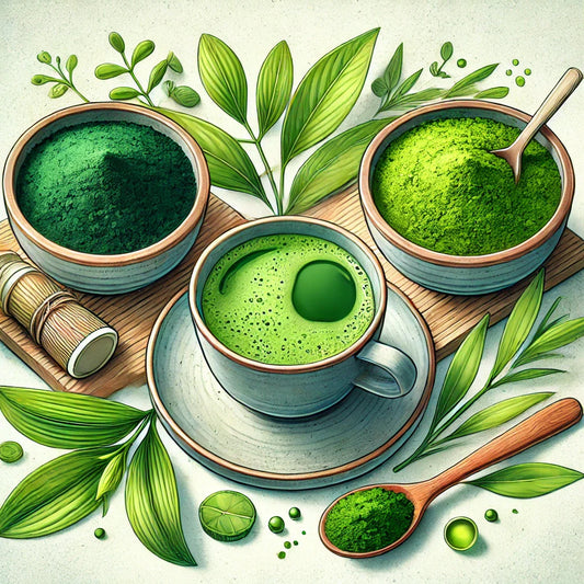 Matcha, Espirulina y Chlorella: El Trío Perfecto para la Salud