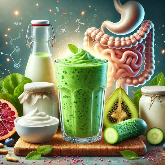Probióticos en Batidos Verdes: ¿Cómo Mejoran tu Salud Digestiva?