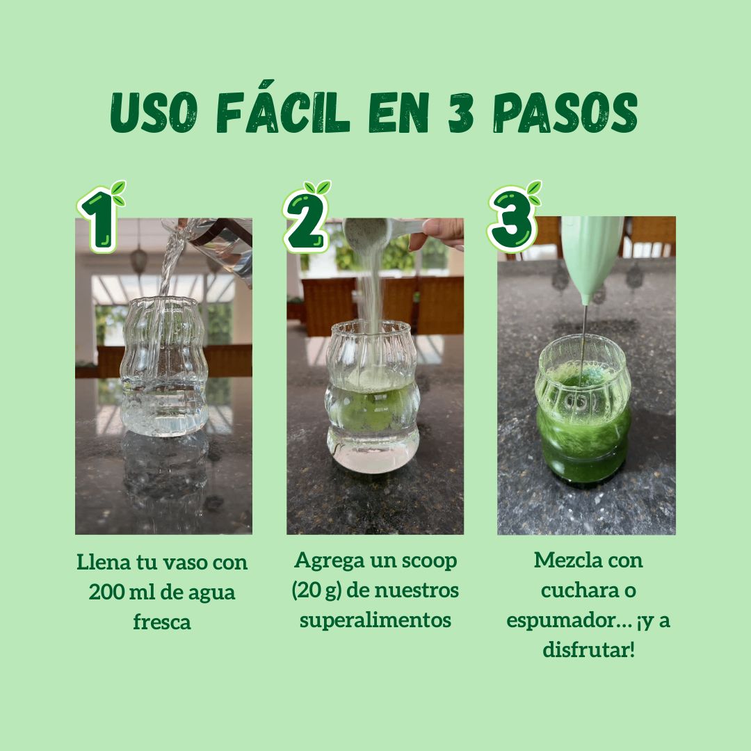 El batido verde con 50.000 millones de probióticos y registro INVIMA