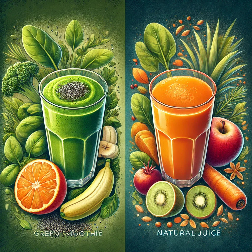 Batidos Verdes vs. Jugos Naturales: ¿Cuál es la Mejor Opción?