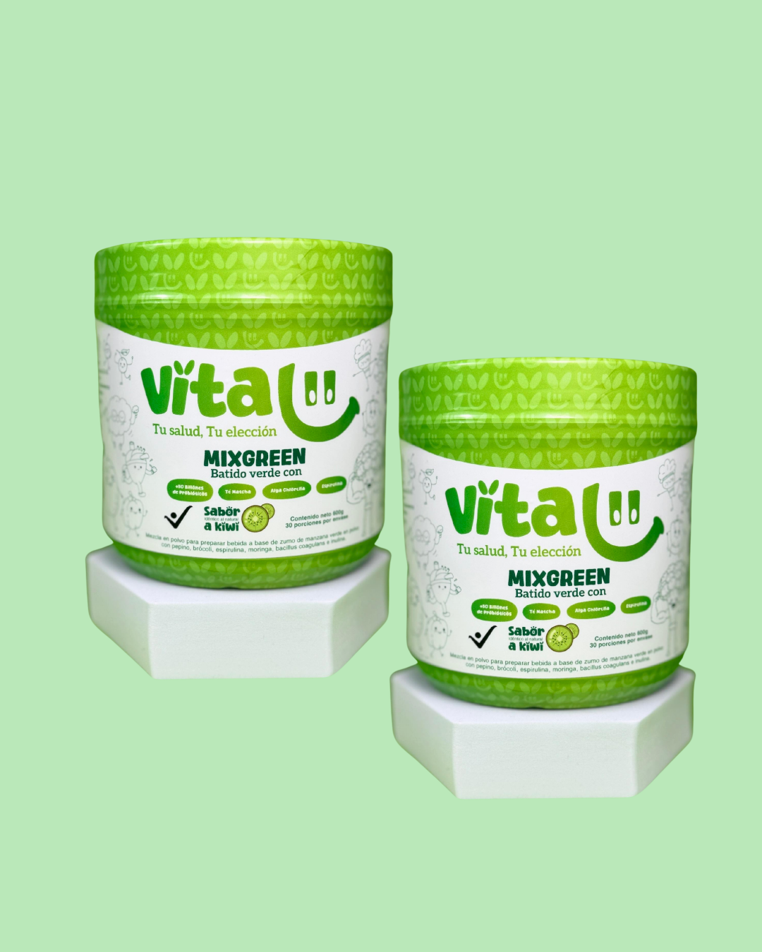 Dúo Vitalii MixGreen – Plan 60 días