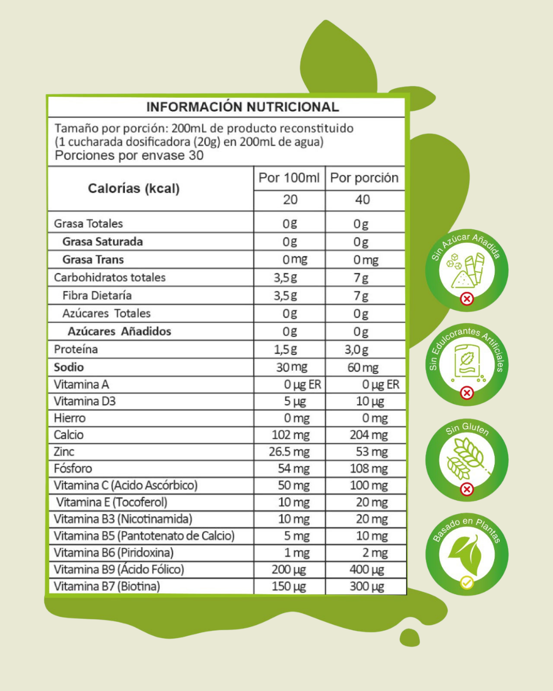 Trío Vitalii MixGreen – Plan 90 días